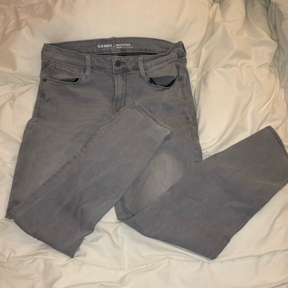 Grey Skinny Jeans